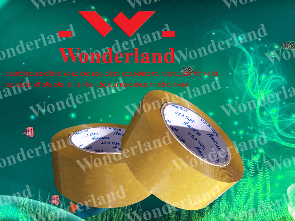 BĂNG KEO ĐỤC 2.6KG LÕI 3.5LI CHẤT LƯỢNG CAO WONDERLAND