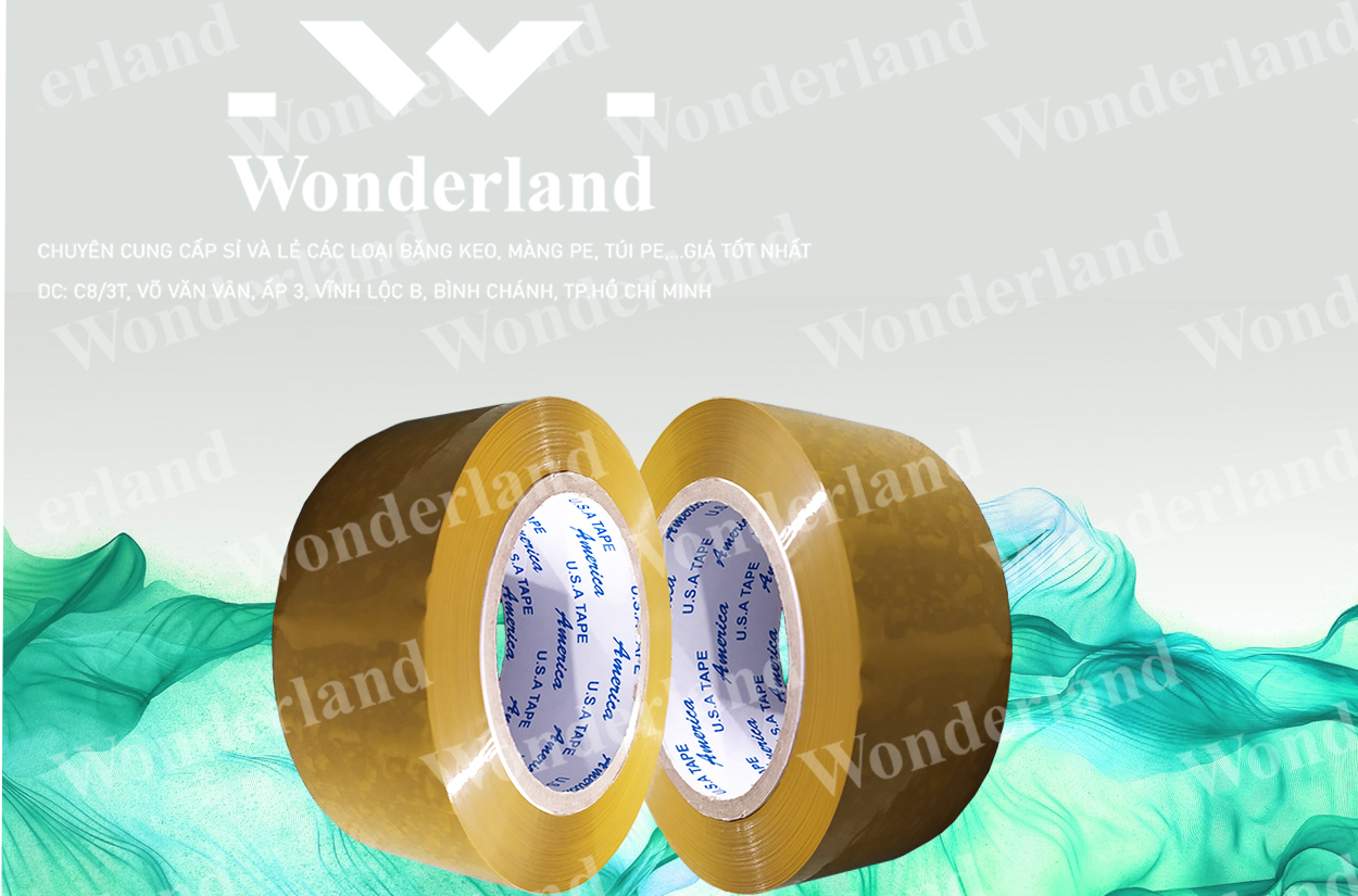 BĂNG KEO ĐỤC 2.6KG LÕI 7LI CHẤT LƯỢNG CAO WONDERLAND