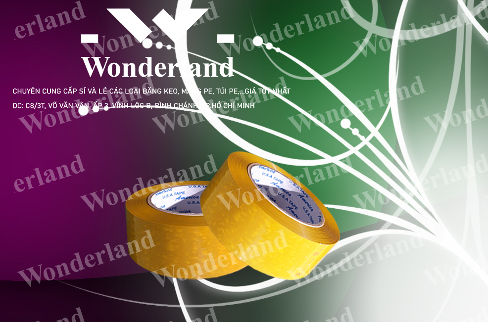 BĂNG KEO ĐỤC 2.7KG LÕI 3.5LI CHẤT LƯỢNG CAO WONDERLAND