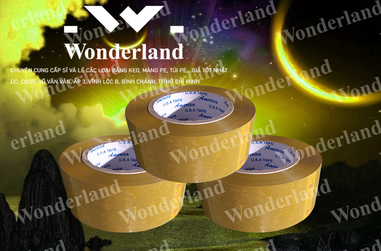 BĂNG KEO ĐỤC 2.7KG LÕI 5LI CHẤT LƯỢNG CAO WONDERLAND GIÁ SỈ TỐT NHẤT