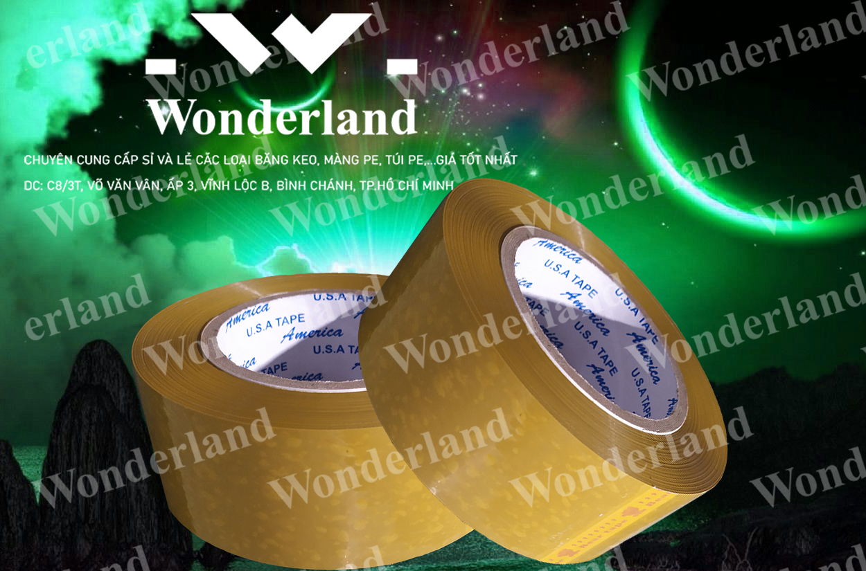 BĂNG KEO ĐỤC 2.7KG LÕI 5LI CHẤT LƯỢNG CAO WONDERLAND