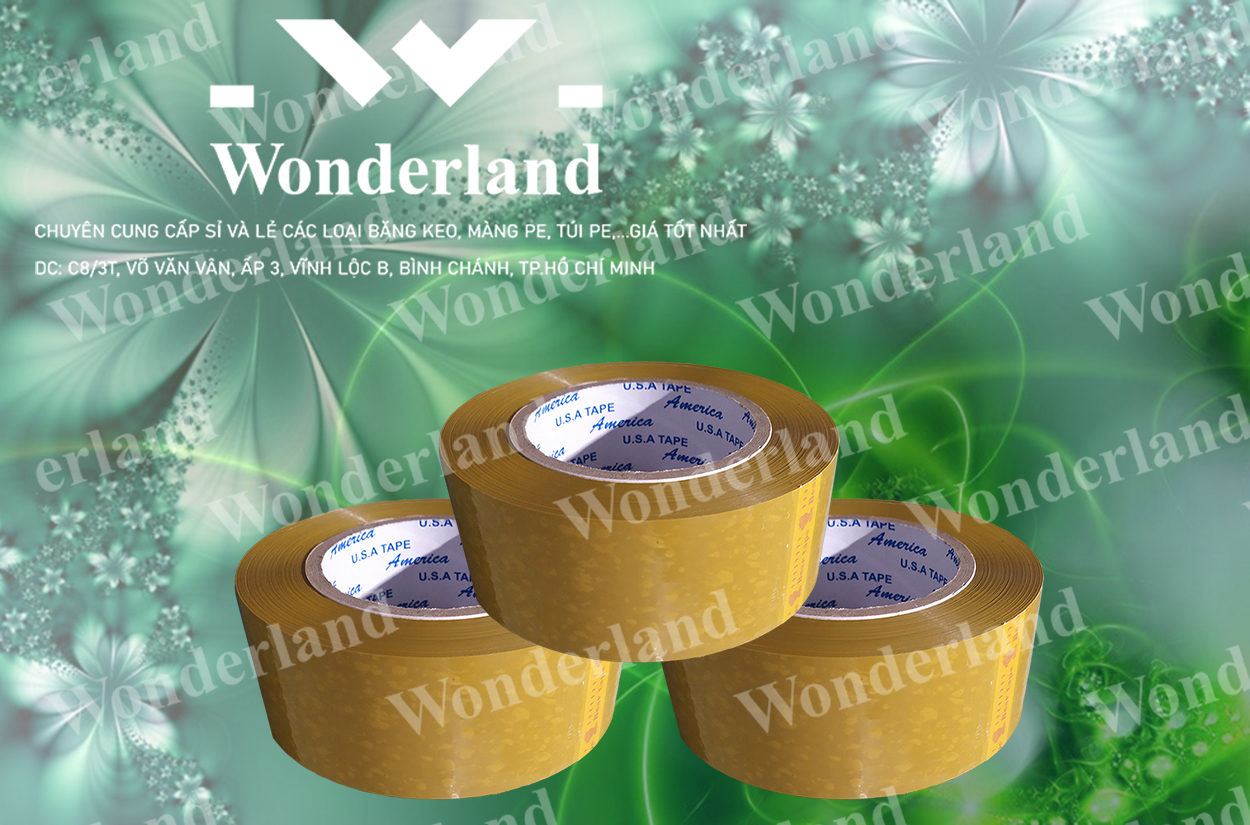 BĂNG KEO ĐỤC 2.7KG LÕI 7LI CHẤT LƯỢNG CAO WONDERLAND GIÁ SỈ TỐT NHẤT