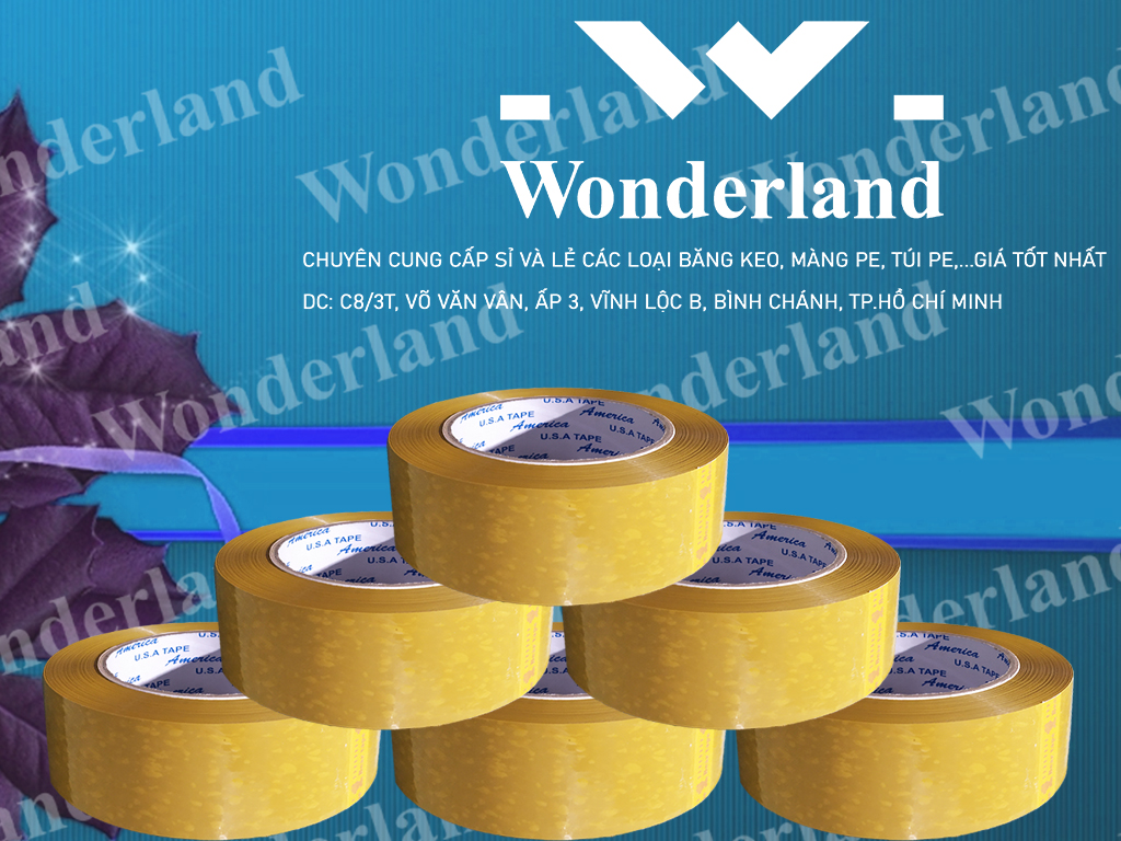 BĂNG KEO ĐỤC 2.9KG LÕI 3.5LI CHẤT LƯỢNG CAO WONDERLAND GIÁ SỈ TỐT NHẤT