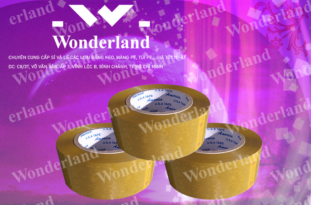 BĂNG KEO ĐỤC 2.9KG LÕI 5LI CHẤT LƯỢNG CAO WONDERLAND GIÁ SỈ TỐT NHẤT