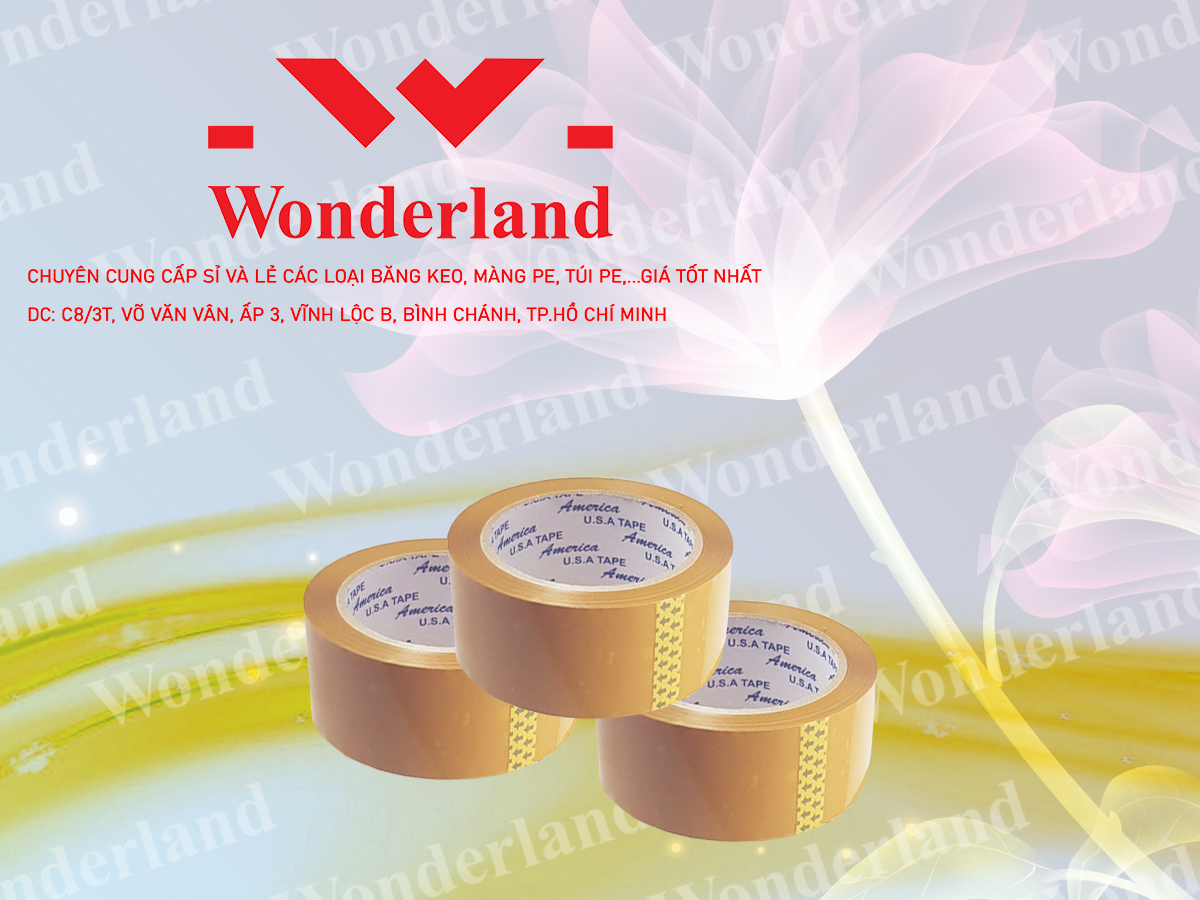 BĂNG KEO ĐỤC 2KG LÕI 3.5LI CHẤT LƯỢNG CAO WONDERLAND