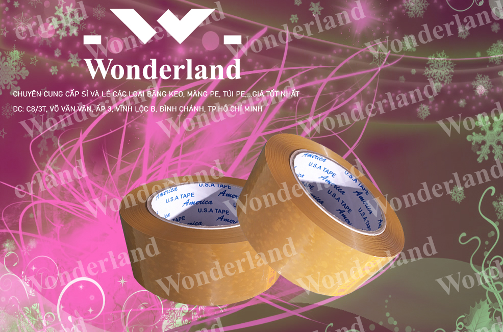 BĂNG KEO ĐỤC 3KG LÕI 3.5LI CHẤT LƯỢNG CAO WONDERLAND
