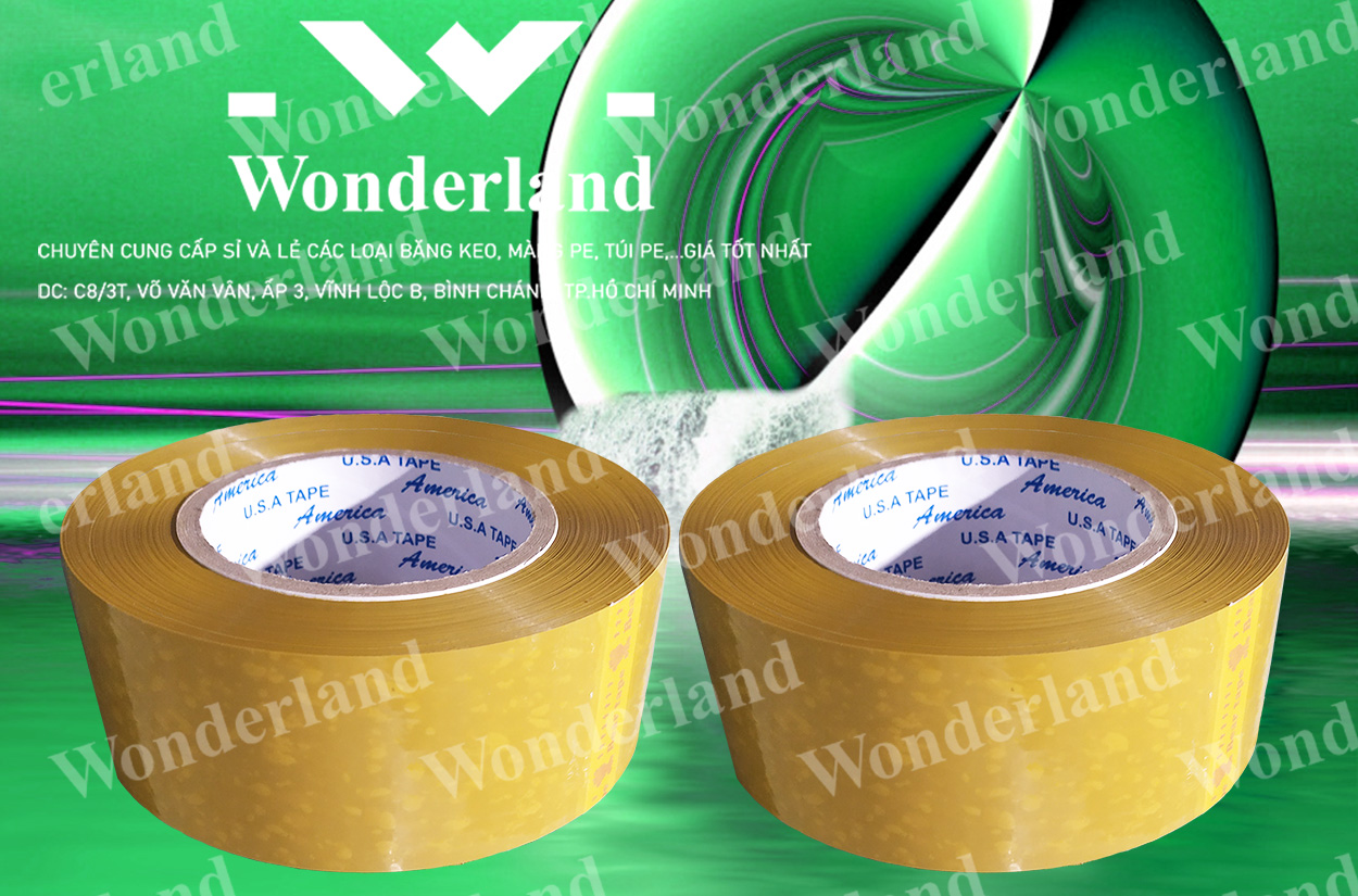 BĂNG KEO ĐỤC 3KG LÕI 5LI CHẤT LƯỢNG CAO WONDERLAND