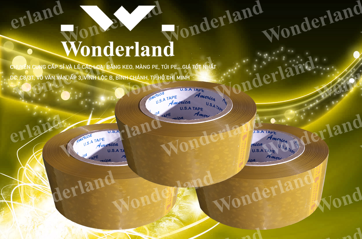 BĂNG KEO ĐỤC 3KG LÕI 7LI CHẤT LƯỢNG CAO WONDERLAND GIÁ SỈ TỐT NHẤT
