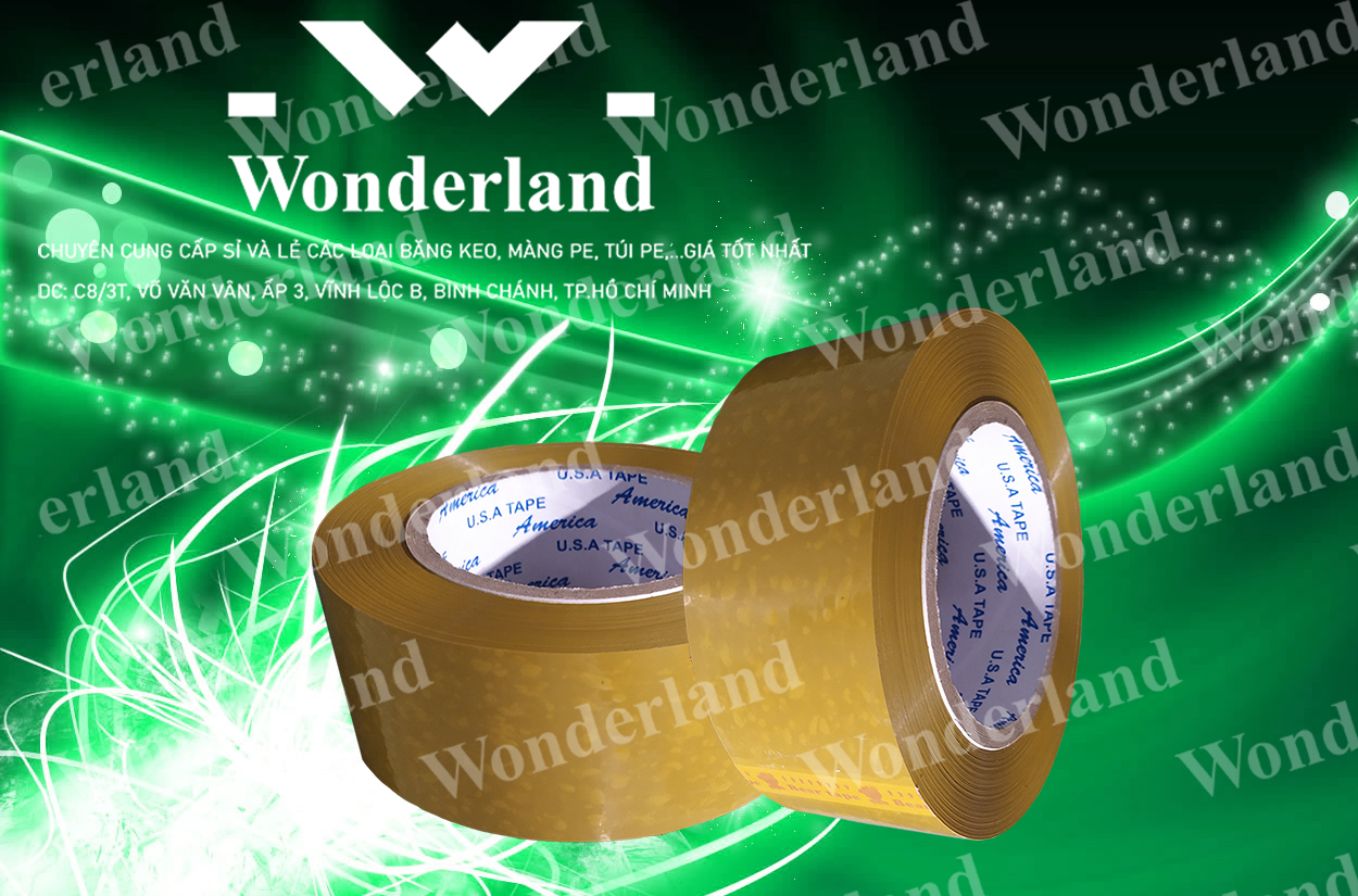 BĂNG KEO ĐỤC 3KG LÕI 7LI CHẤT LƯỢNG CAO WONDERLAND