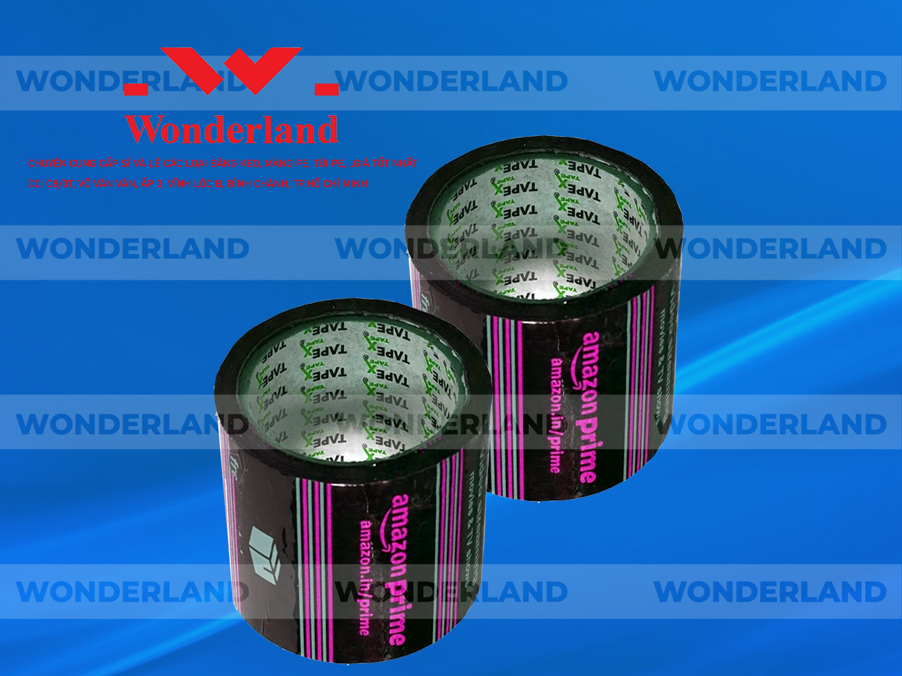 BĂNG KEO IN LOGO SIZE 79MM CHẤT LƯỢNG CAO WONDERLAND