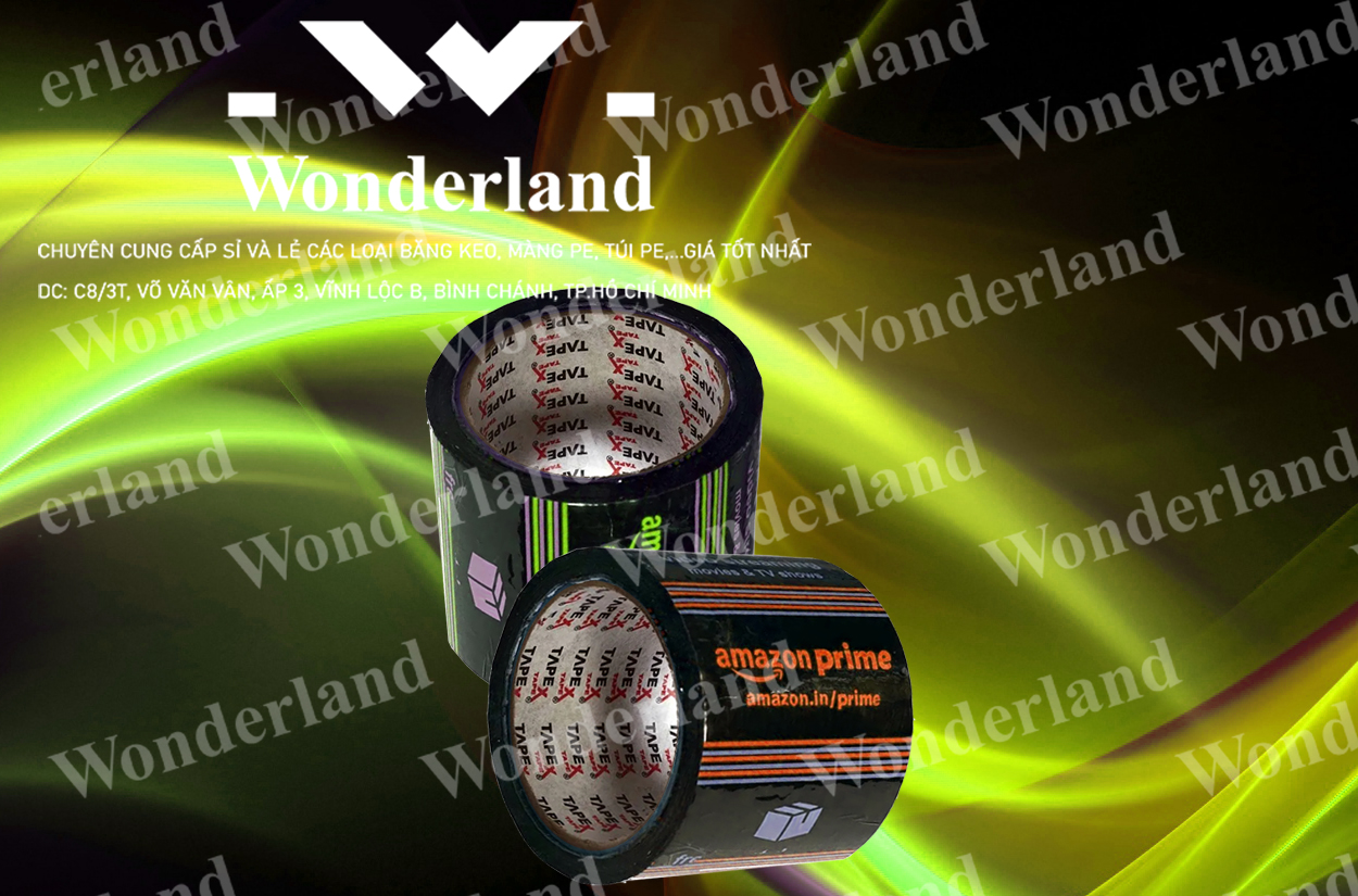 BĂNG KEO IN LOGO SIZE 86MM CHẤT LƯỢNG CAO WONDERLAND