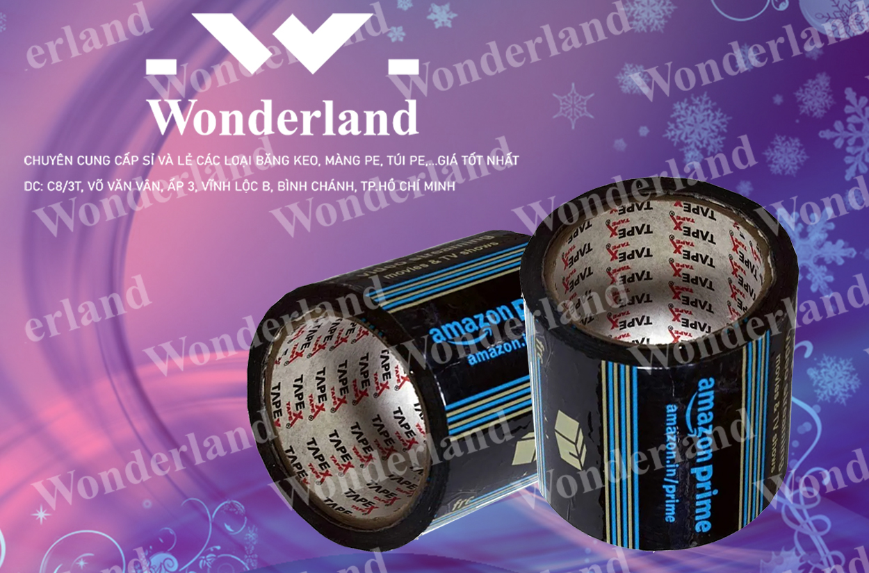 BĂNG KEO IN LOGO SIZE 88MM CHẤT LƯỢNG CAO WONDERLAND