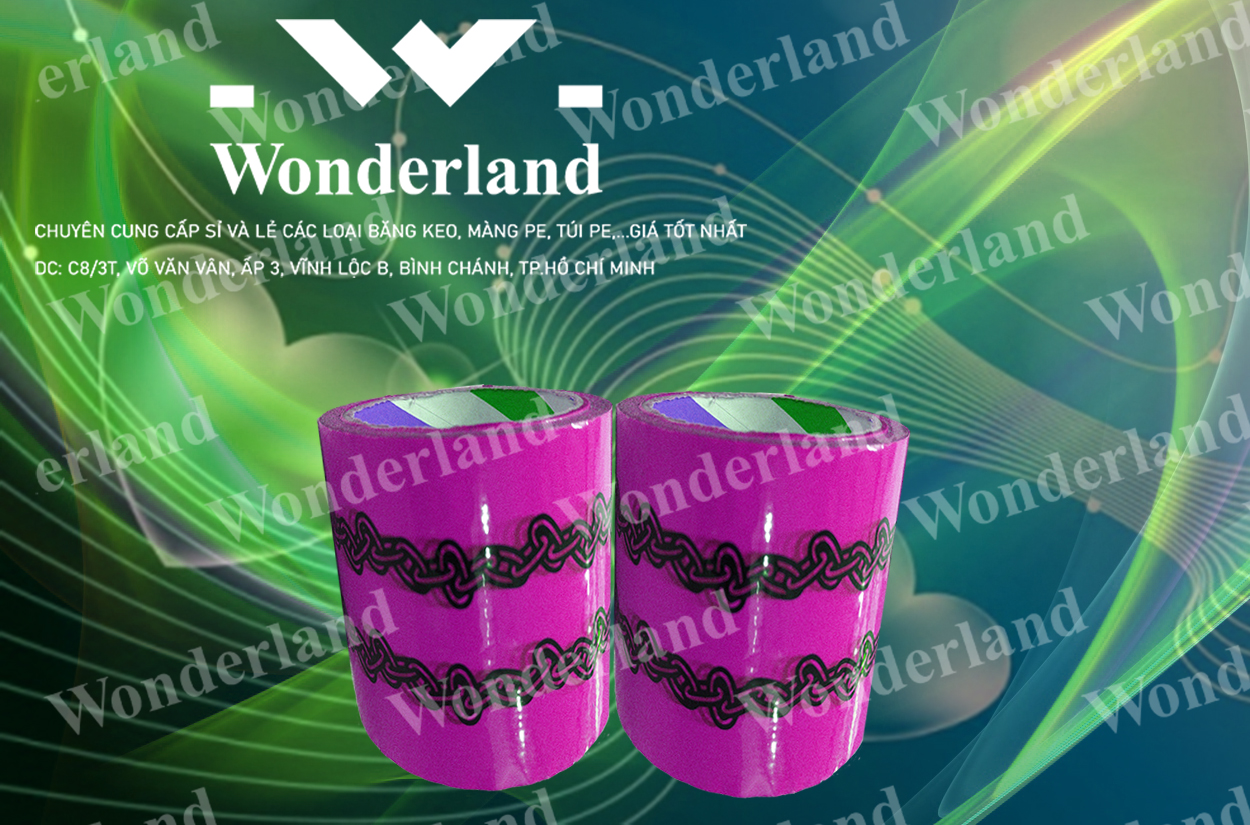 BĂNG KEO IN LOGO SIZE 96MM CHẤT LƯỢNG CAO WONDERLAND