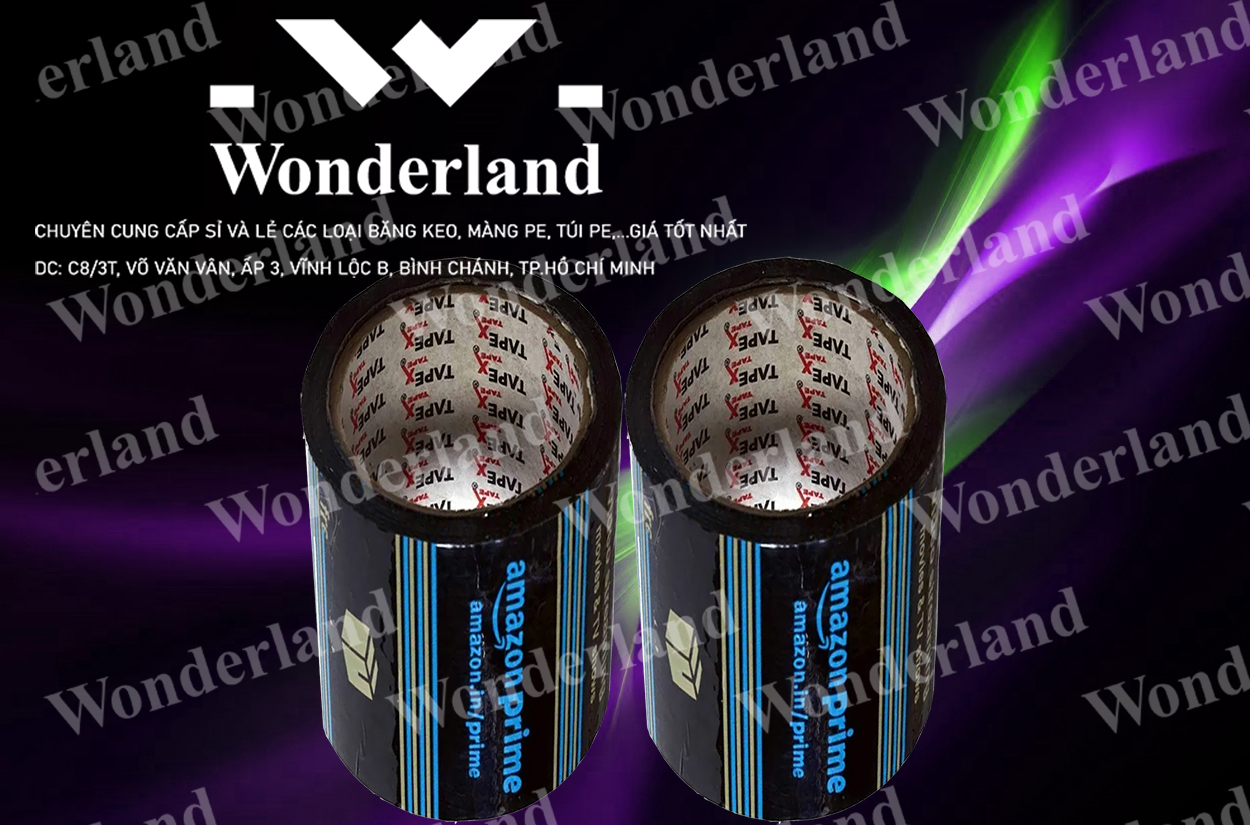 BĂNG KEO IN LOGO SIZE 98MM CHẤT LƯỢNG CAO WONDERLAND