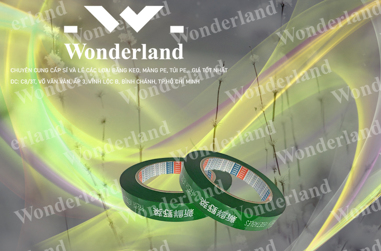 BĂNG KEO IN SIZE 13MM CHẤT LƯỢNG CAO WONDERLAND