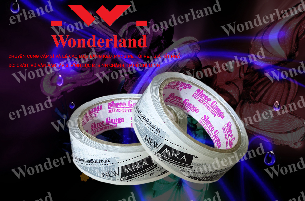 BĂNG KEO IN SIZE 38MM CHẤT LƯỢNG CAO WONDERLAND