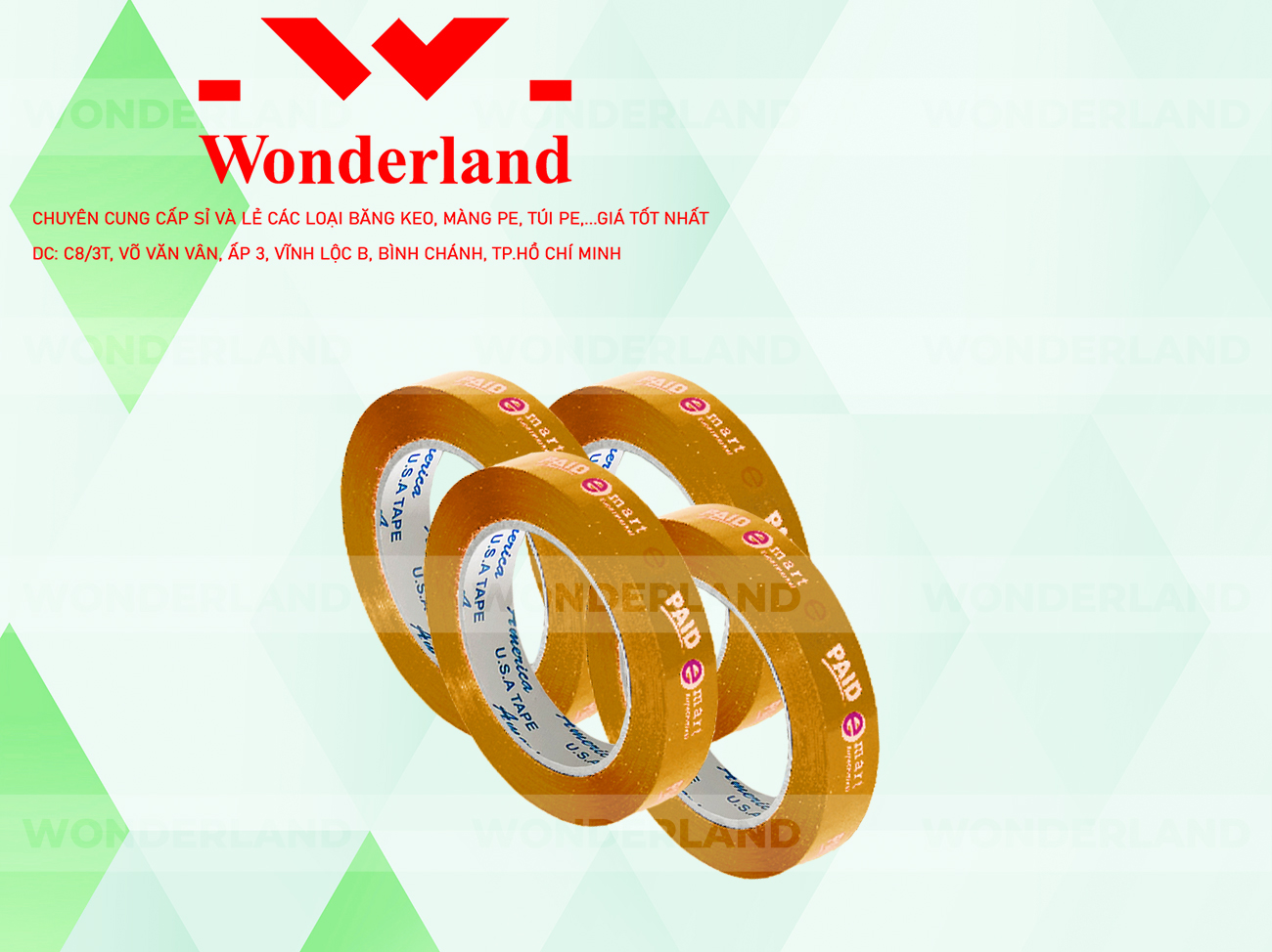 BĂNG KEO IN THEO YÊU CẦU DÁN LY 12MM NỀN CAM NHẠT IN 2 MÀU TRẮNG SỮA & TÍM (MẪU 01) CHẤT LƯỢNG TẠI WONDERLAND