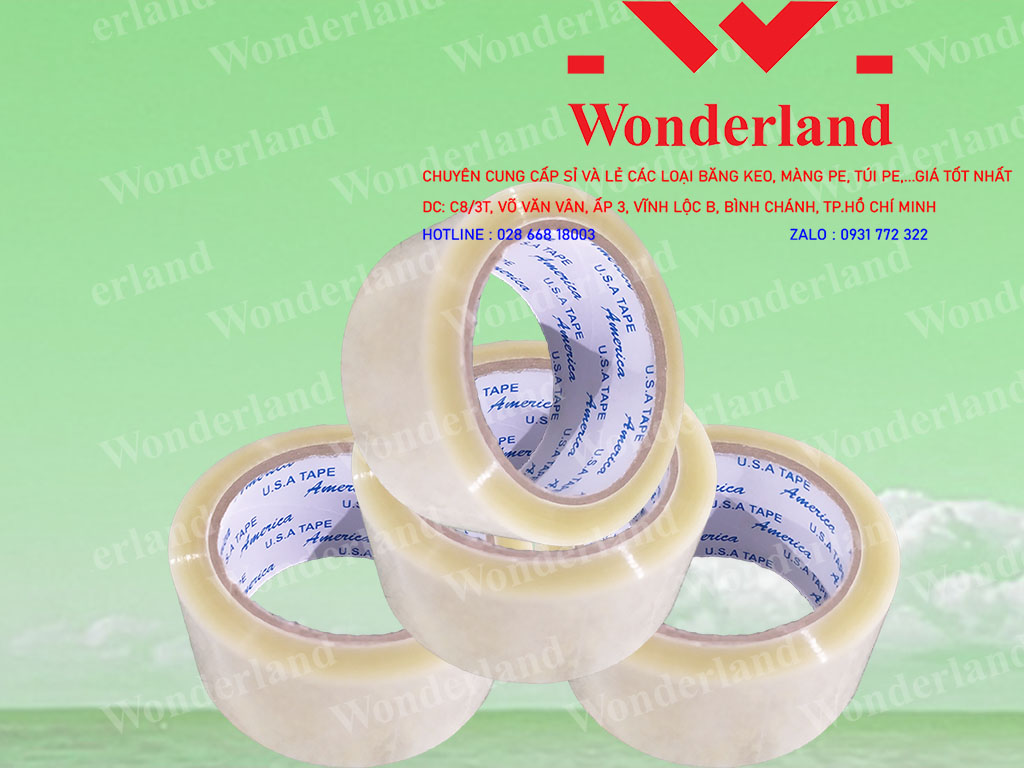 BĂNG KEO TRONG 1.4KG LÕI 3.5LI GIÁ SỈ TỐT NHẤT