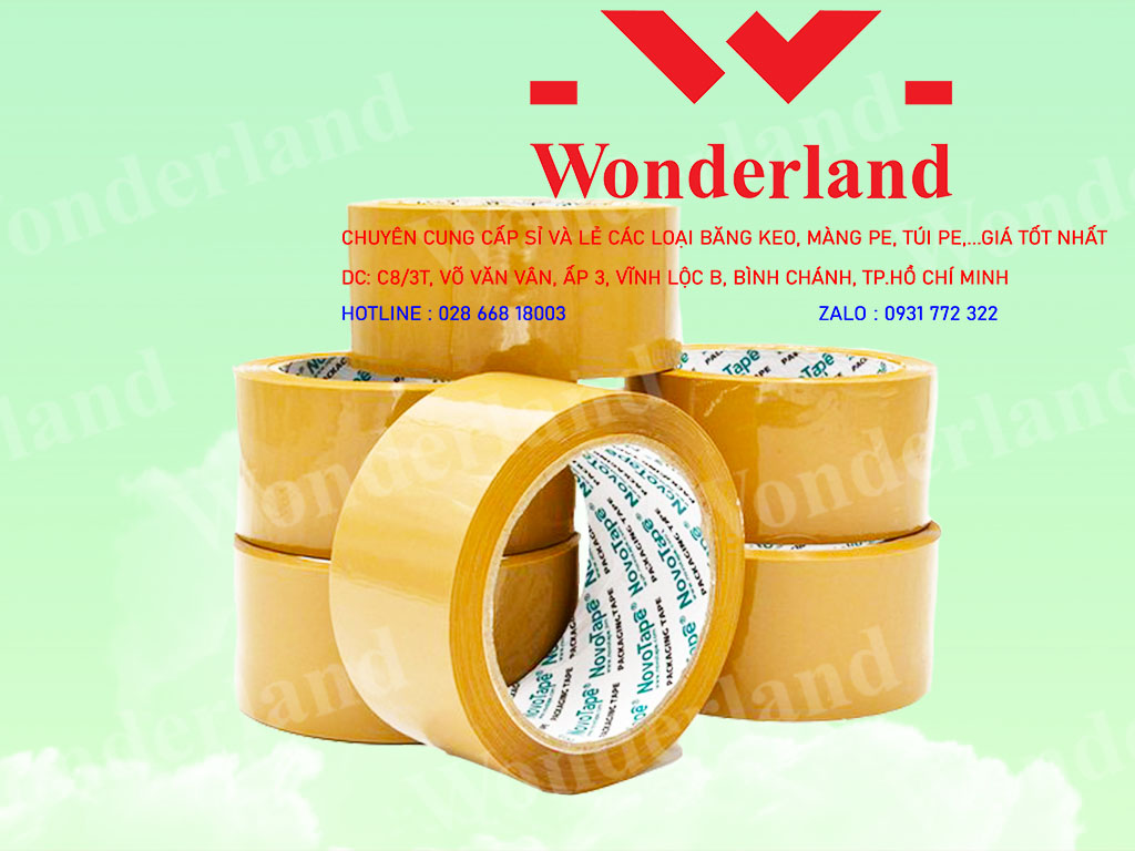 BĂNG KEO ĐỤC WONDERLAND GIÁ SỈ TỐT NHẤT