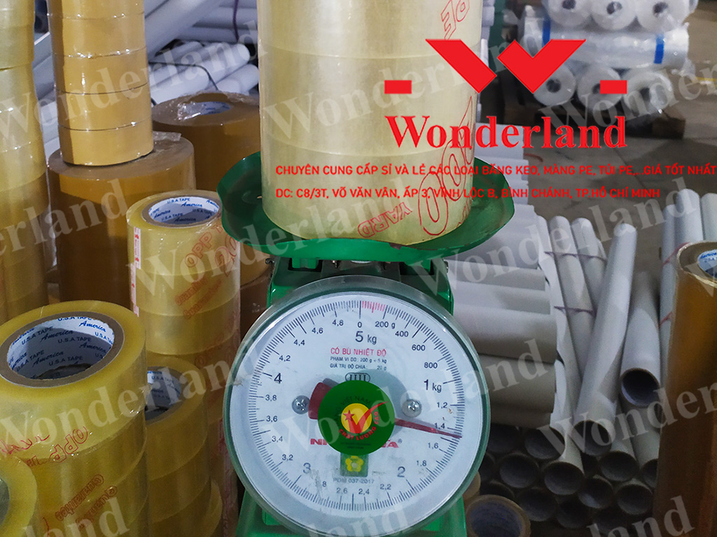 Băng keo trong 1.4Kg lõi 7li giá sỉ