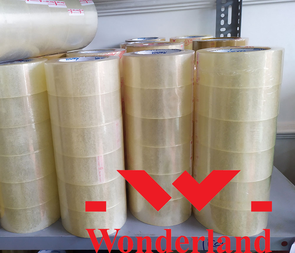 Băng keo trong 1.6kg lõi 5li giá rẻ