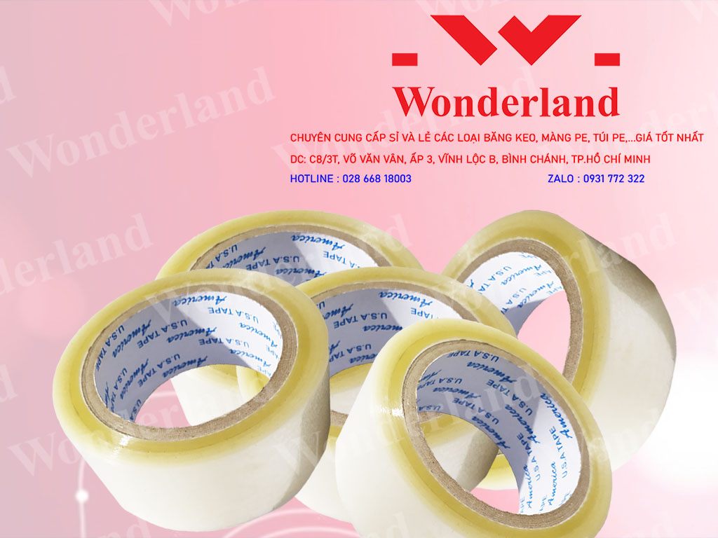 BĂNG KEO TRONG 1.6KG LÕI 7LI GIÁ RẺ