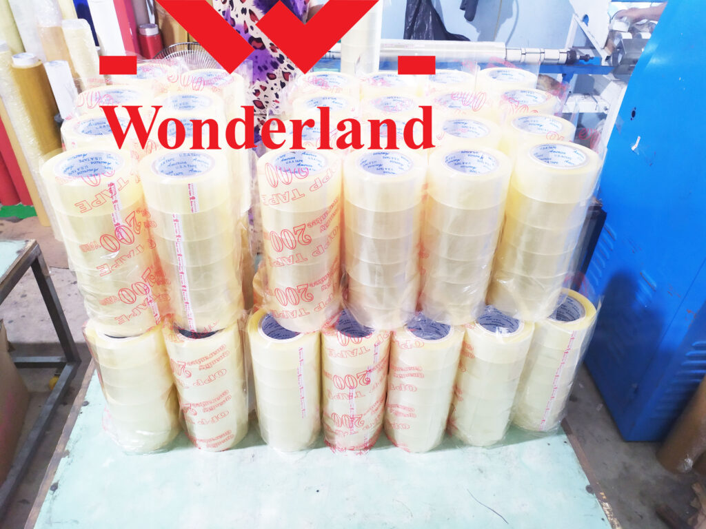 Băng keo trong giá gốc tại xưởng