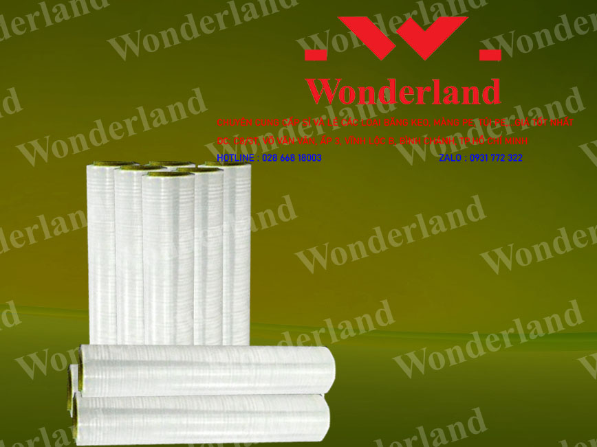 CÔNG TY WONDERLAND CHUYÊN CUNG CẤP CÁC LOẠI MÀNG PE CHẤT LƯỢNG CAO VỚI GIÁ SỈ TỐT NHẤT