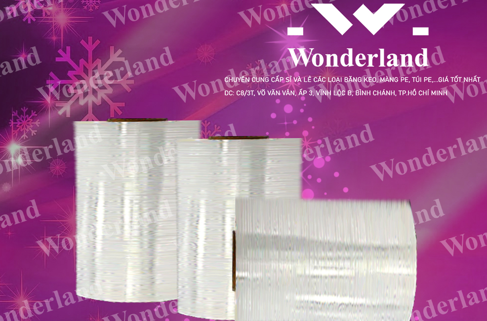 MÀNG PE 12.5KG CHẤT LƯỢNG CAO WONDERLAND GIÁ SỈ TỐT NHẤT