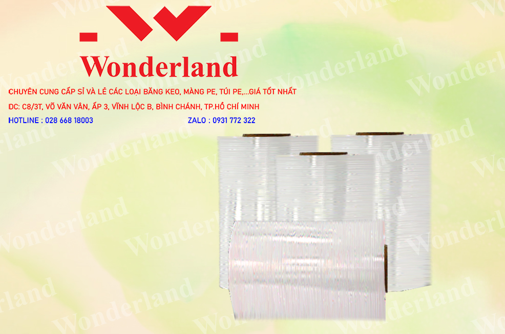 MÀNG PE 15.2KG CHẤT LƯỢNG CAO WONDERLAND GIÁ SỈ TỐT NHẤT