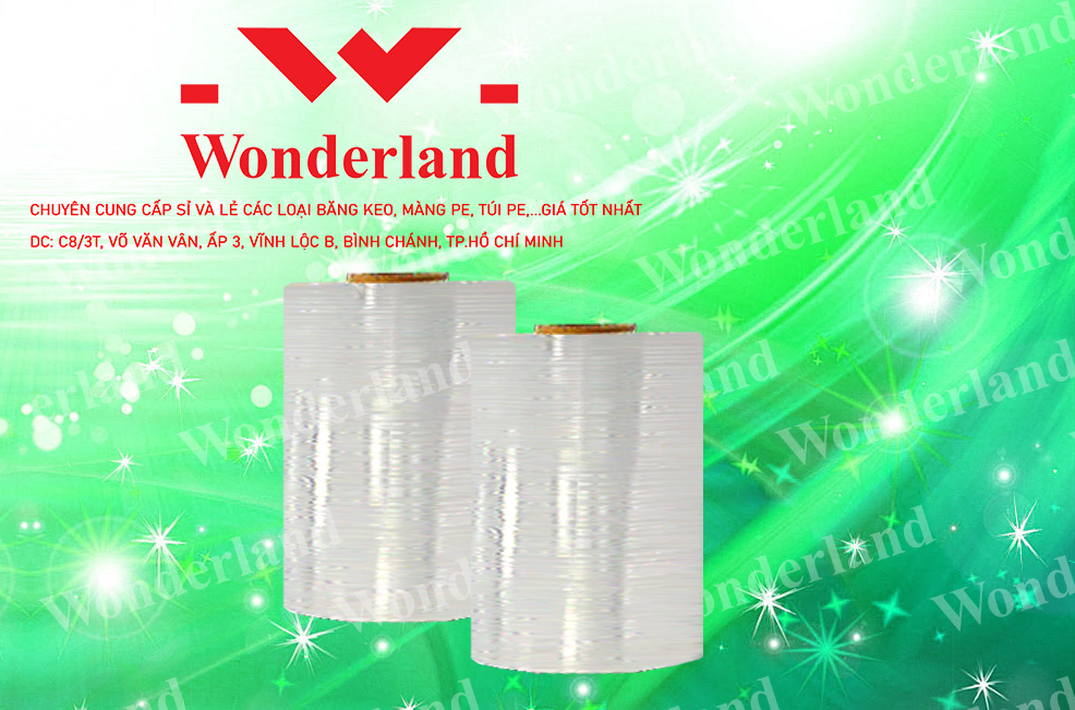MÀNG PE 19.7KG CHẤT LƯỢNG CAO WONDERLAND