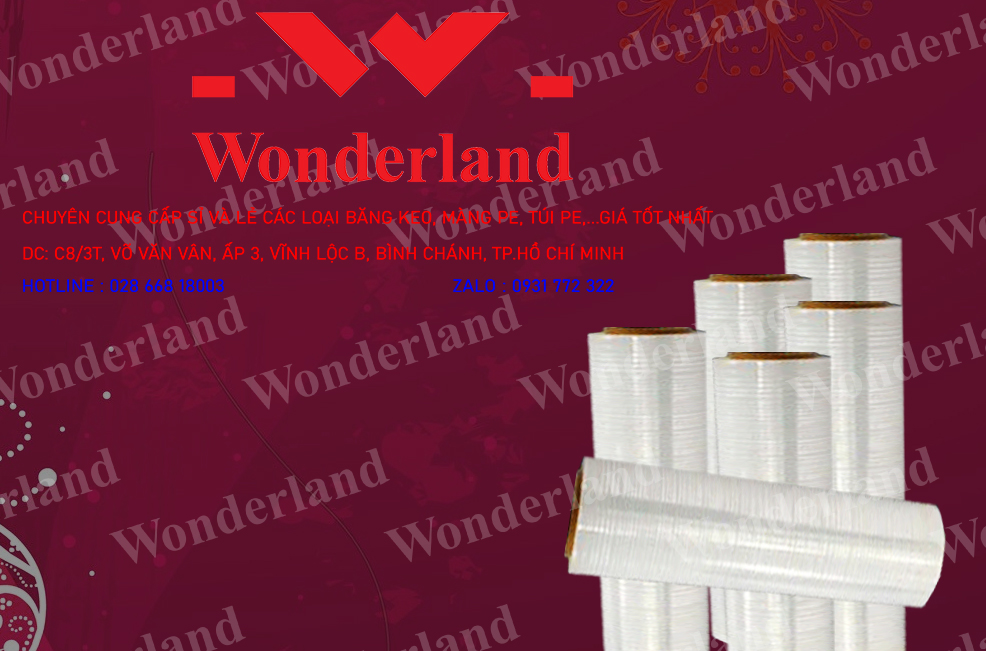 MÀNG PE 4.9KG CHẤT LƯỢNG CAO WONDERLAND GIÁ SỈ TỐT NHẤT