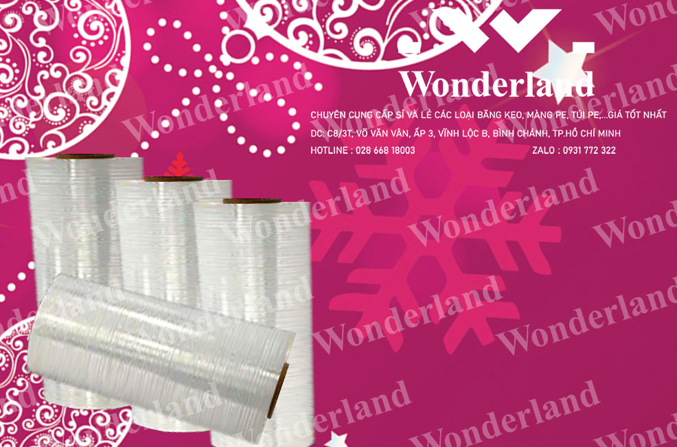 MÀNG PE 8.2KG CHẤT LƯỢNG CAO WONDERLAND