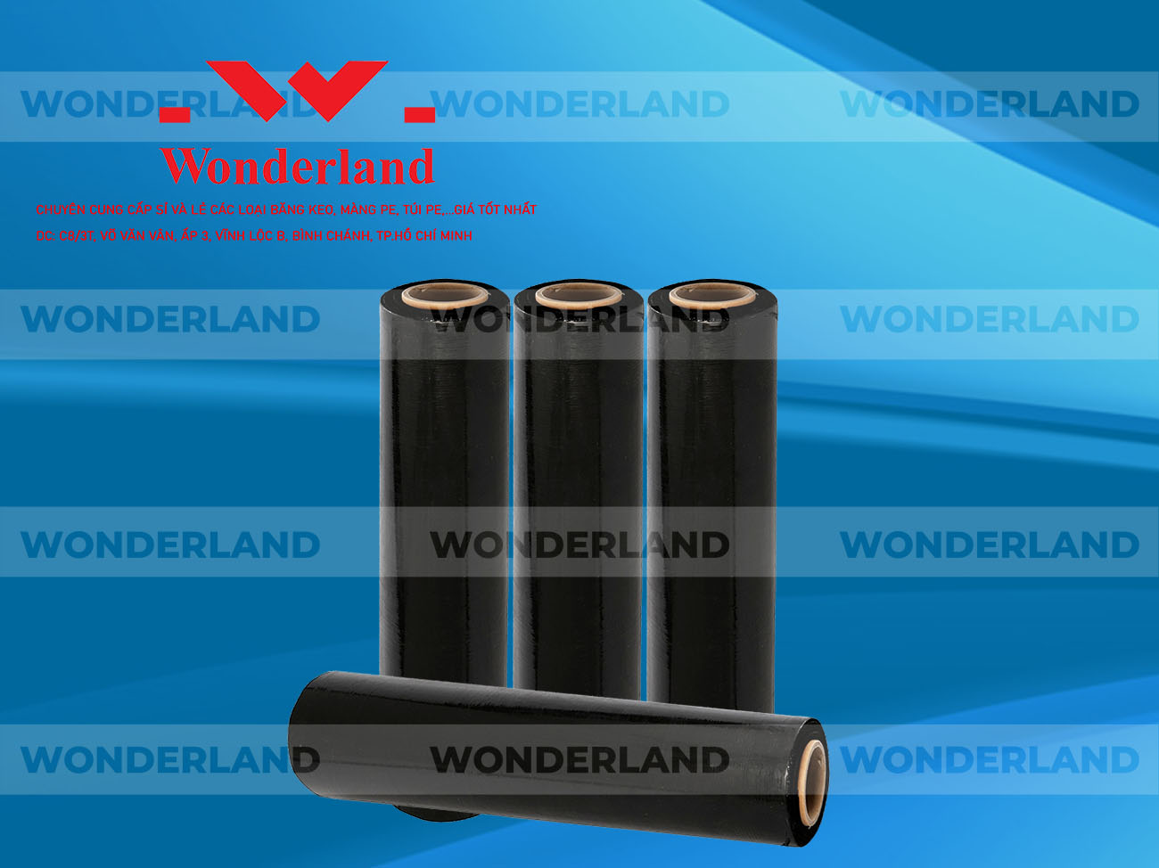 MÀNG PE ĐEN 1.2KH LÕI 200G CHẤT LƯỢNG CAO WONDERLAND