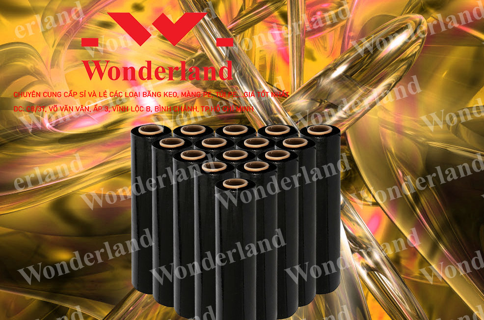 MÀNG PE ĐEN 1.9KG LÕI 200G CHẤT LƯỢNG CAO WONDERLAND GIÁ SỈ TỐT NHẤT
