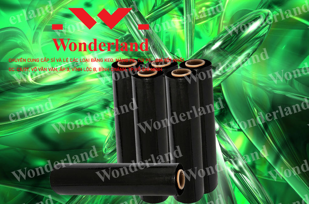 MÀNG PE ĐEN 1.9KG LÕI 200G CHẤT LƯỢNG CAO WONDERLAND