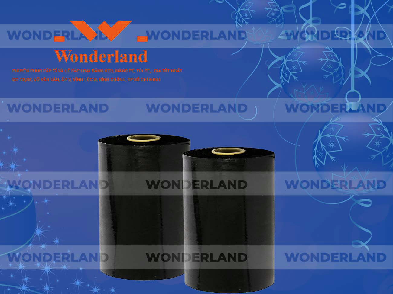 MÀNG PE ĐEN 11.4KG LÕI 500G CHẤT LƯỢNG CAO WONDERLAND