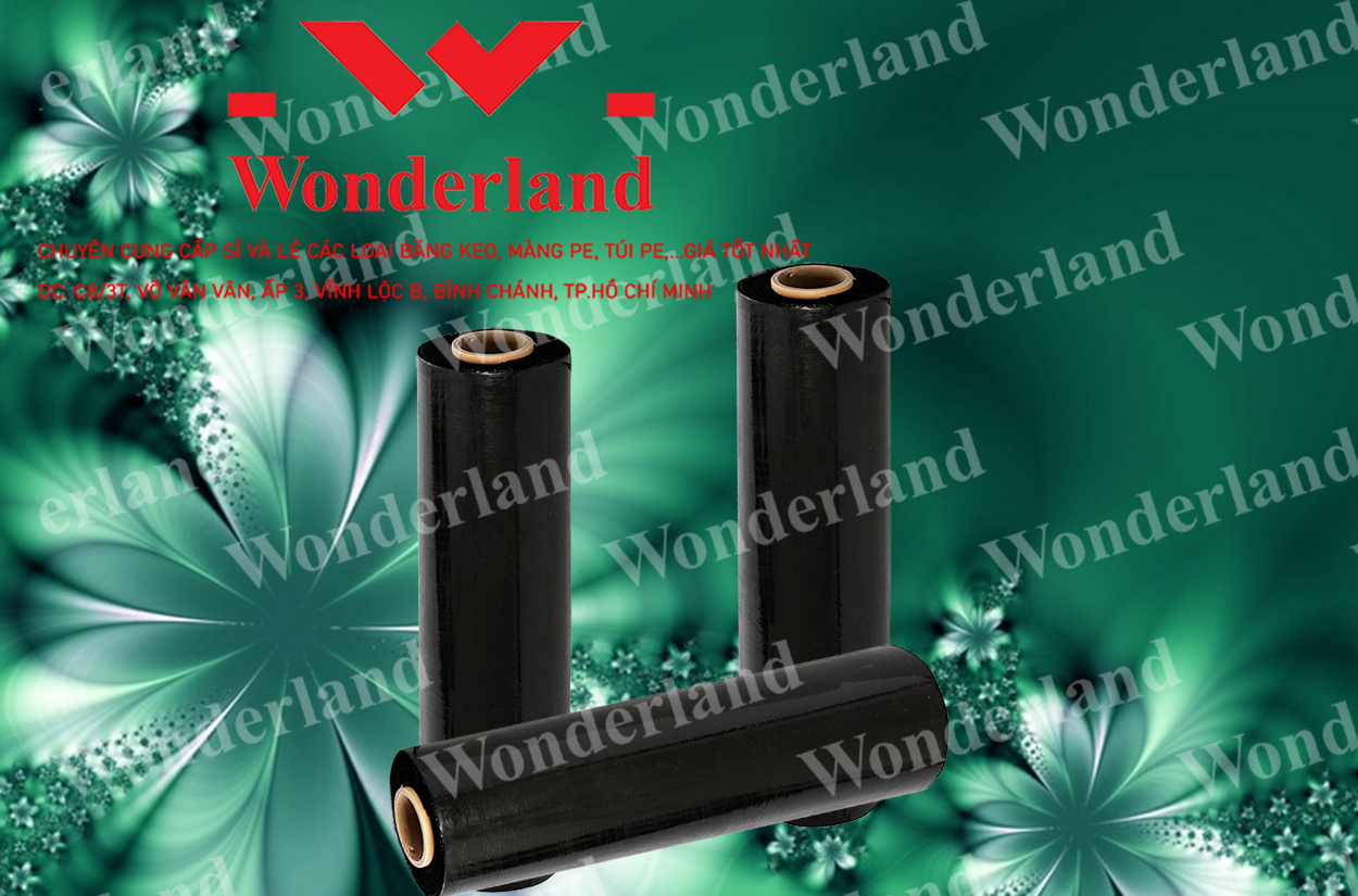 MÀNG PE ĐEN 2.9KG LÕI 200G CHẤT LƯỢNG CAO WONDERLAND