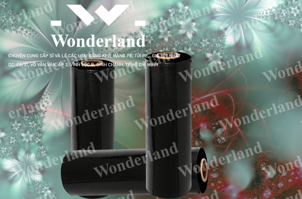 MÀNG PE ĐEN 3.6KG LÕI 200G CHẤT LƯỢNG CAO WONDERLAND