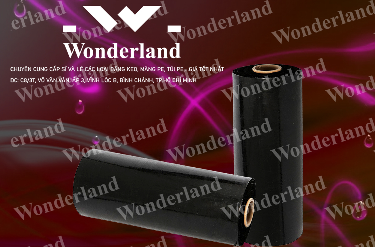 MÀNG PE ĐEN 5.8KG LÕI 200G CHẤT LƯỢNG CAO WONDERLAND