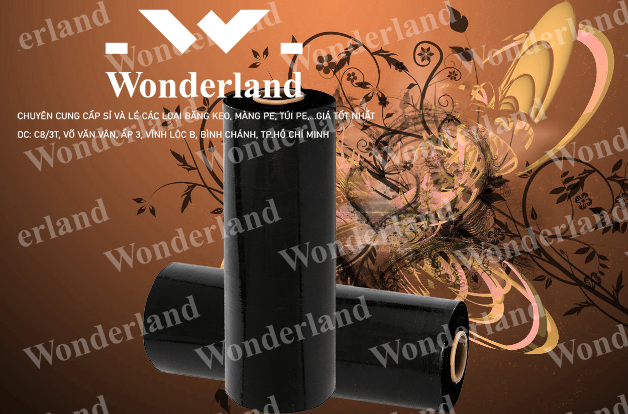 MÀNG PE ĐEN 5KG LÕI 200G CHẤT LƯỢNG CAO WONDERLAND