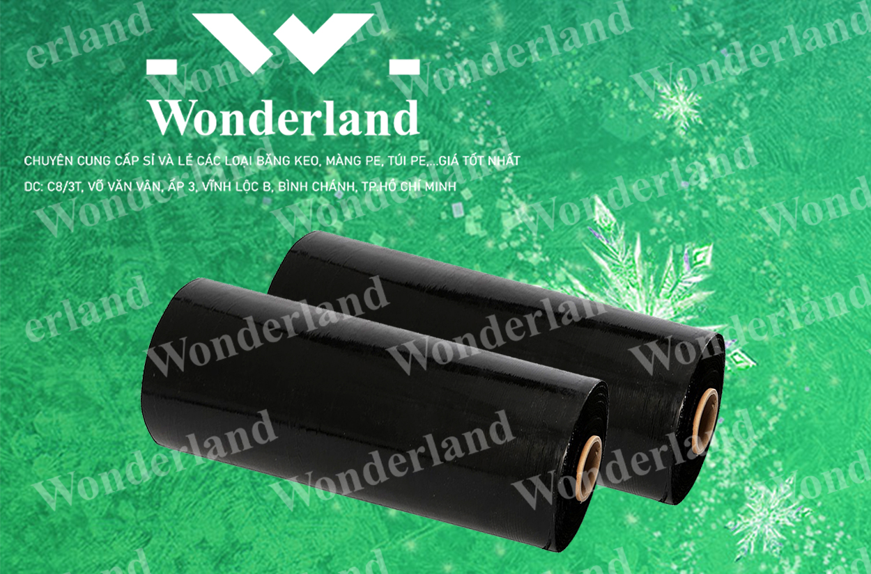 MÀNG PE ĐEN 6.2KG LÕI 500G CHẤT LƯỢNG CAO WONDERLAND