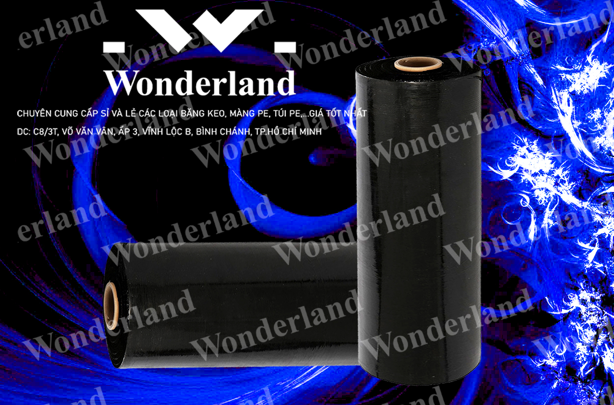 MÀNG PE ĐEN 6.4KG LÕI 500G CHẤT LƯỢNG CAO WONDERLAND
