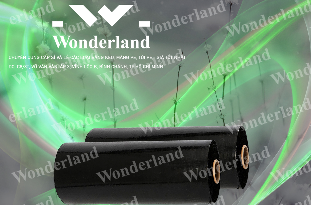 MÀNG PE ĐEN 6.5KG LÕI 500G CHẤT LƯỢNG CAO WONDERLAND