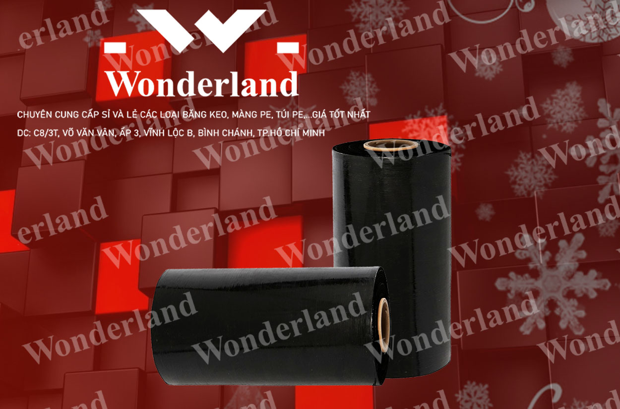 MÀNG PE ĐEN 7.1KG LÕI 500G CHẤT LƯỢNG CAO WONDERLAND