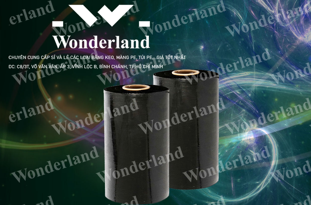 MÀNG PE ĐEN 7.8KG LÕI 500G CHẤT LƯỢNG CAO WONDERLAND