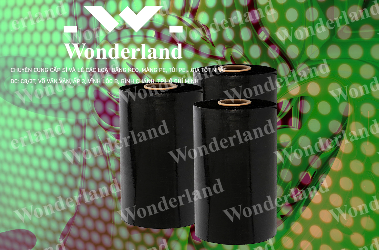 MÀNG PE ĐEN 8.2KG LÕI 500G CHẤT LƯỢNG CAO WONDERLAND GIÁ SỈ TỐT NHẤT