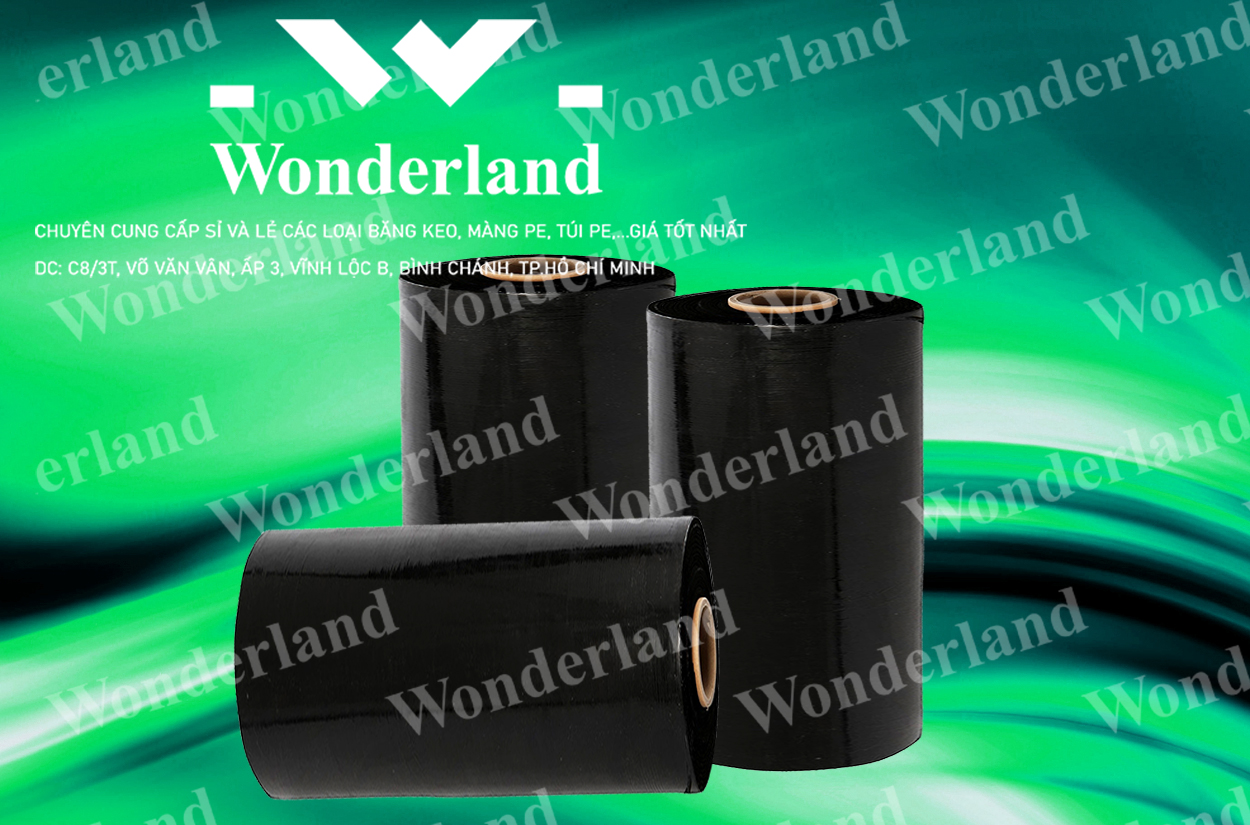 MÀNG PE ĐEN 8.3KG LÕI 500G CHẤT LƯỢNG CAO WONDERLAND GIÁ SỈ TỐT NHẤT