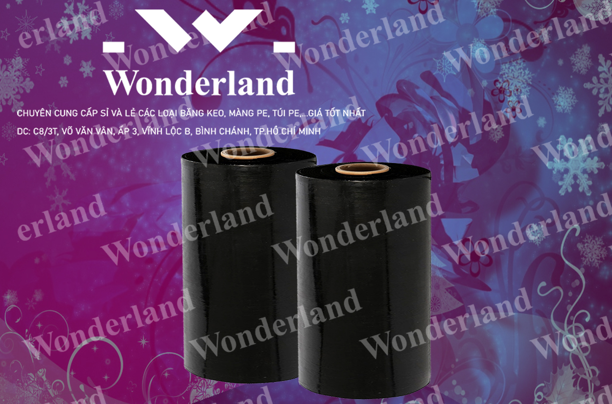 MÀNG PE ĐEN 8.4KG LÕI 500G CHẤT LƯỢNG CAO WONDERLAND