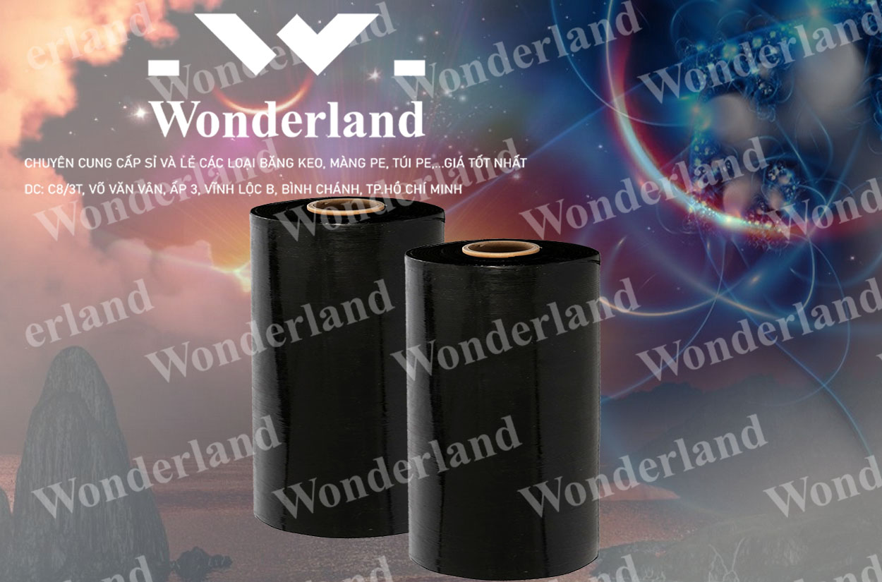 MÀNG PE ĐEN 8KG LÕI 500G CHẤT LƯỢNG CAO WONDERLAND